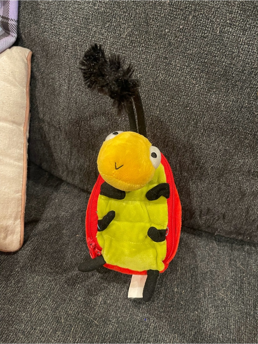 Hallmark Lady bug zip plush